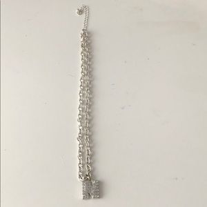 initial N necklace
